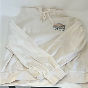 Exclusive Hawaii Women’s Rip Curl Cream Hoodie